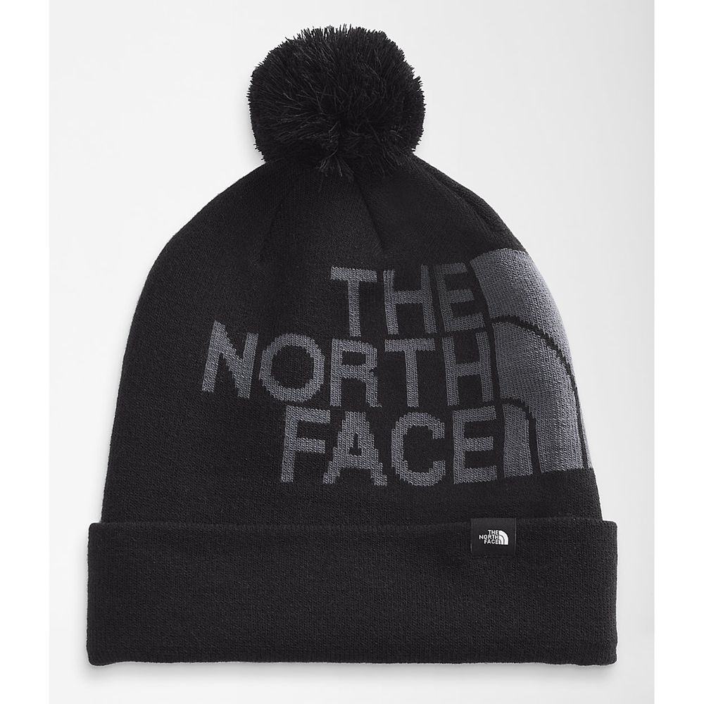 The North Face Beanies Womens Australia - The North Face Ski Tuke Black / Grey Hiking (QFW-792041)